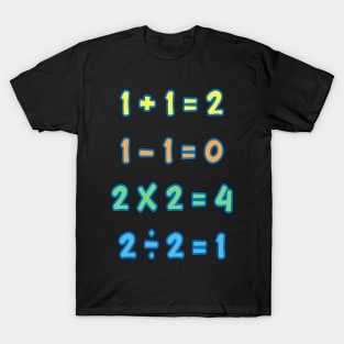 First Lesson With Mathematical Operations T-Shirt